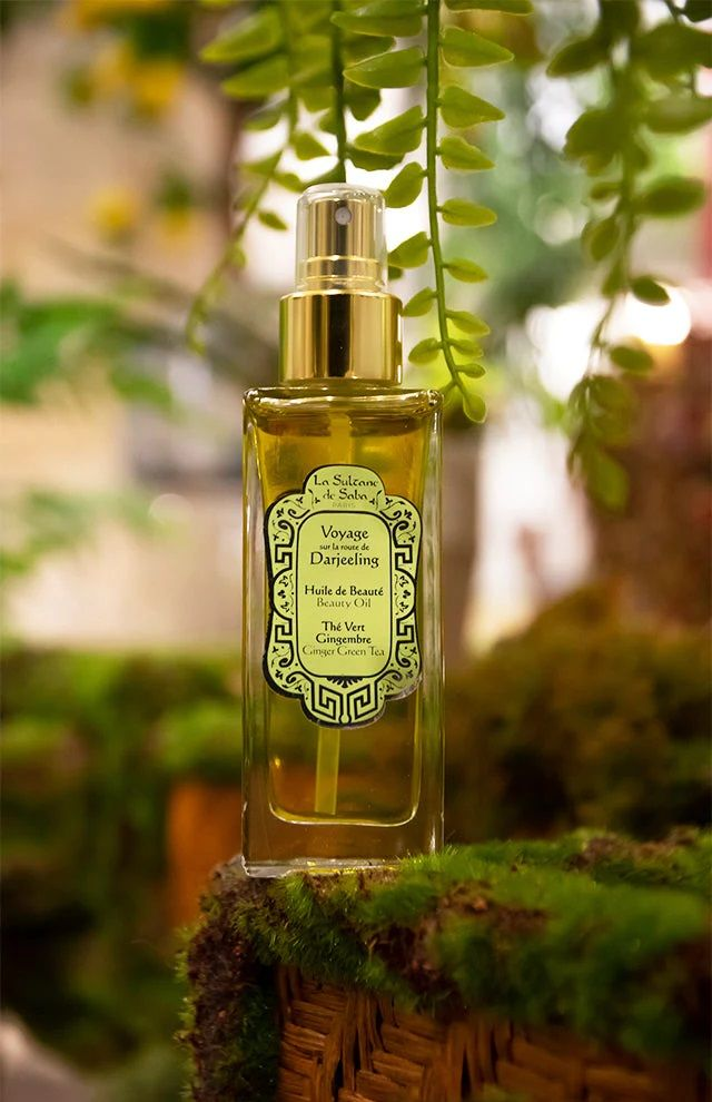 Beauty Olie - Huile de Beauté - 100ml - Darjeeling (Groene Thee met Gember)