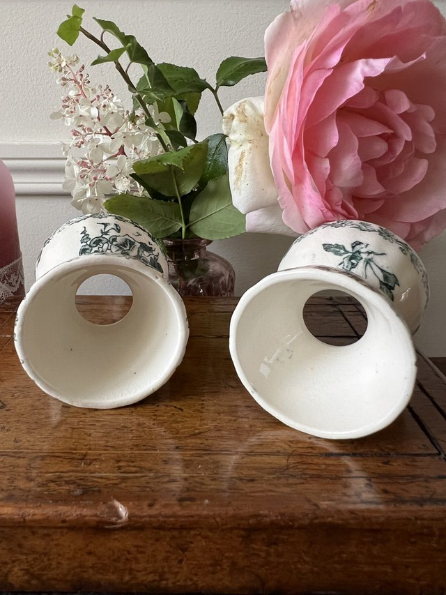 CAPUCINE - Duo de coquetiers diabolo Sarreguemines - Terre de Fer