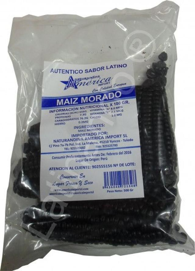 Lila Mais - Maiz Morado Aus Peru - 500g