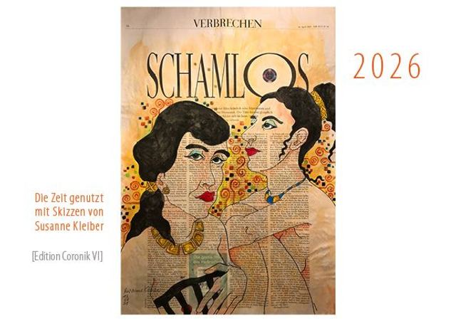 Nachfüllpack – Tischkalender 2026 A5