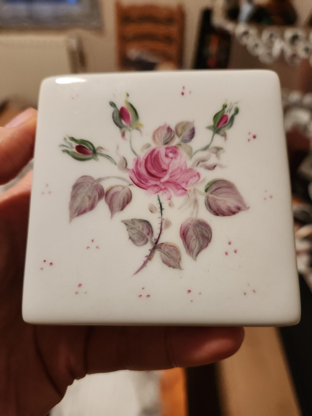 Boite - Rose 8cm - FB