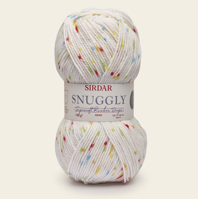 Sirdar Snuggly Supersoft Rainbow Drops Aran Smarty