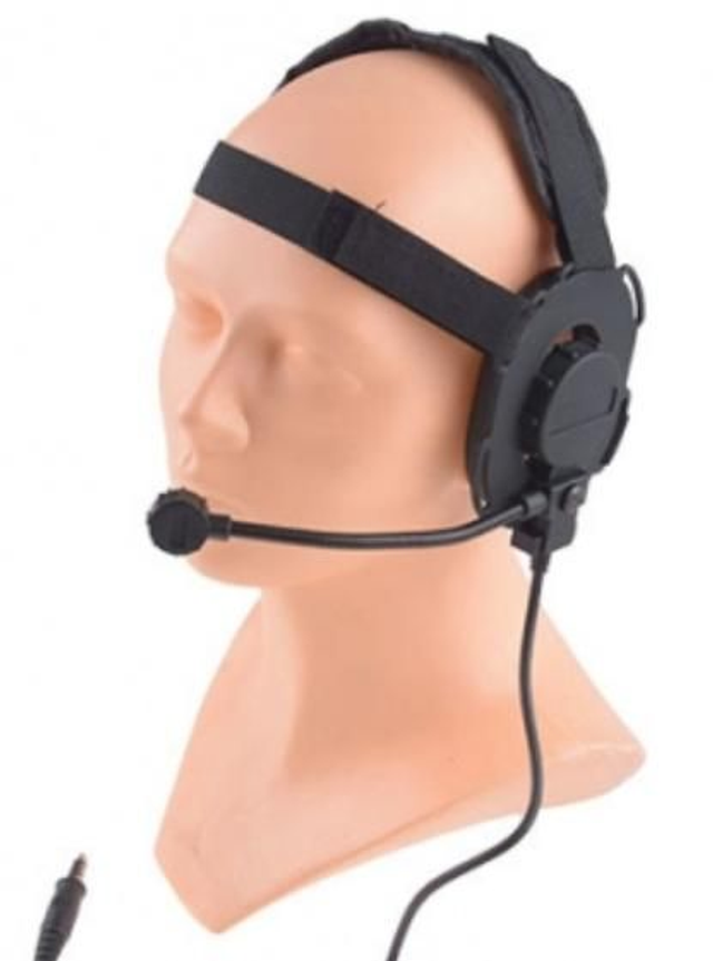 Dra 2 Pin Headset Black