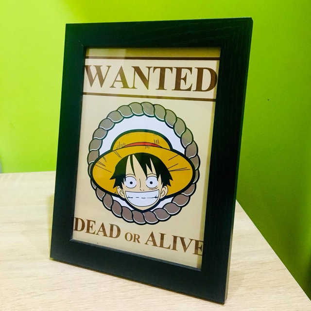 Cuadro 13x18 Luffy