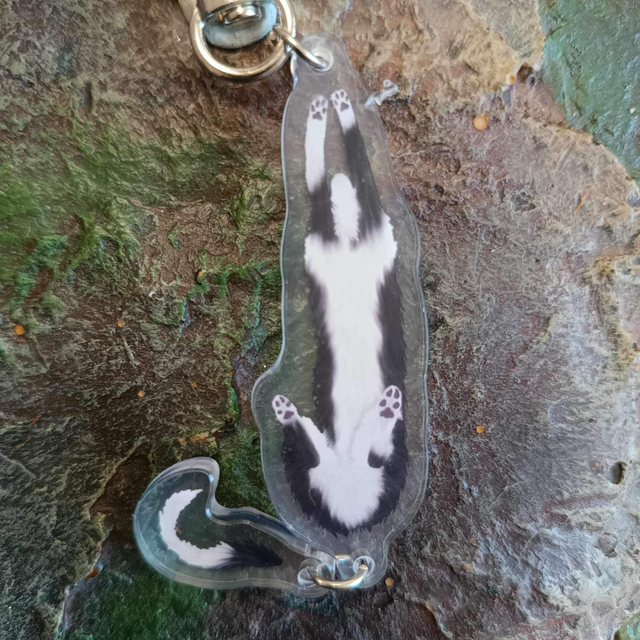 Porte clé border collie