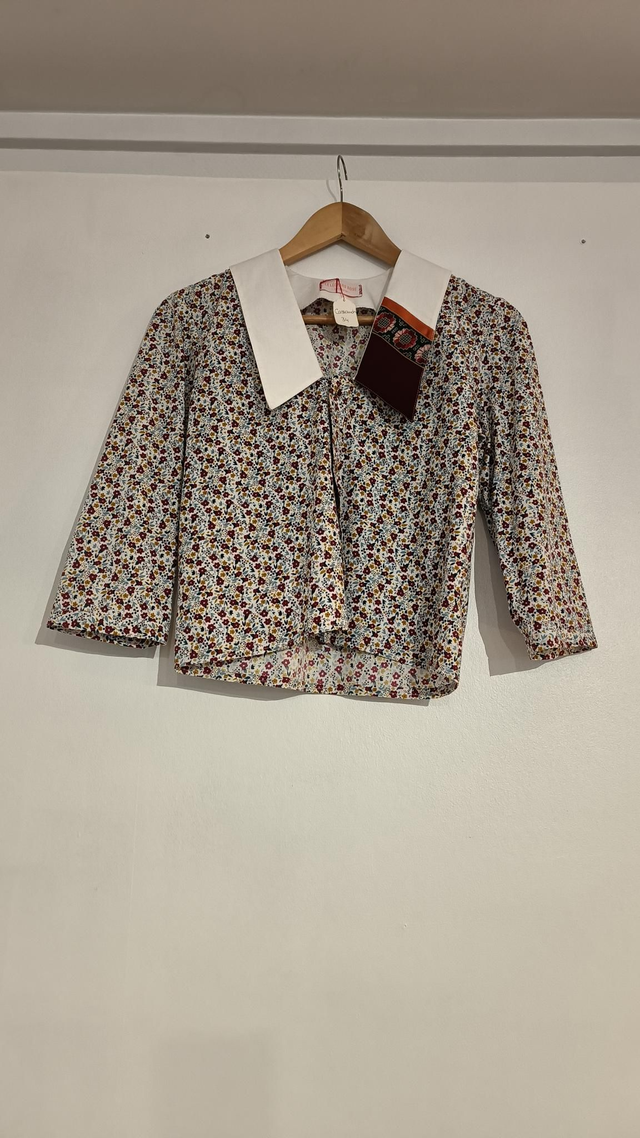 Blouse liberty - Léopard rose