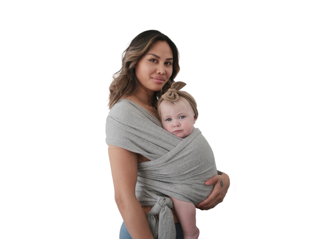 MUSHIE - CARRIER WRAP - Gray Melange