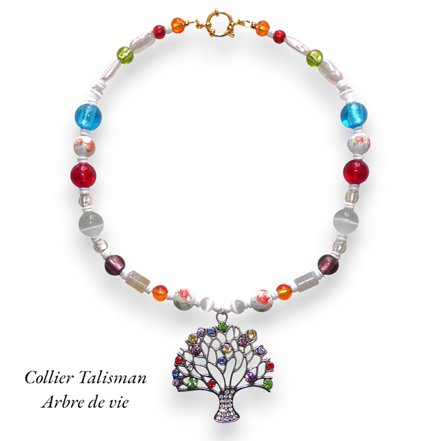 Collier Talisman Arbre de Vie
