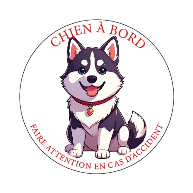 Stickers Husky