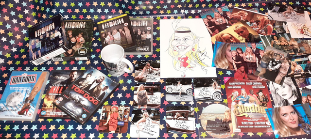 Nicole Faraday Signed MERCHANDISE At Our Private Signing On 27th January 2022