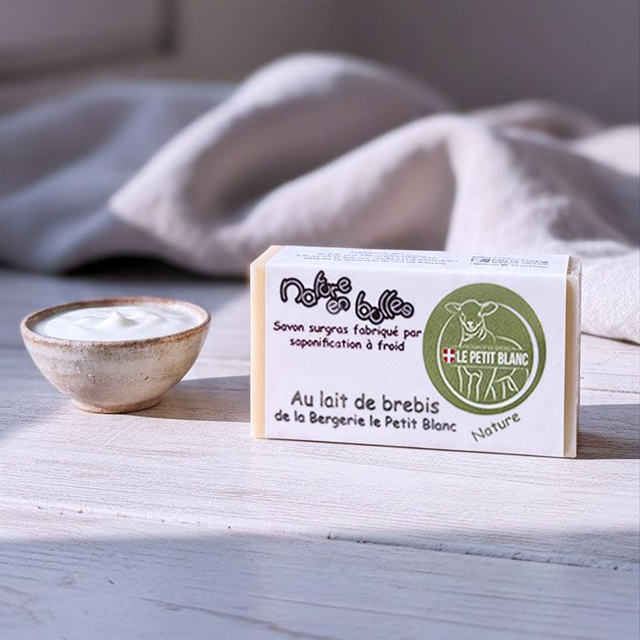 Savon Nature - au lait de brebis - 100g