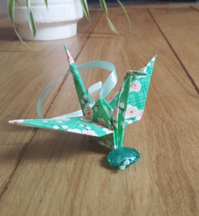 Suspension Origami - Grue de la Paix