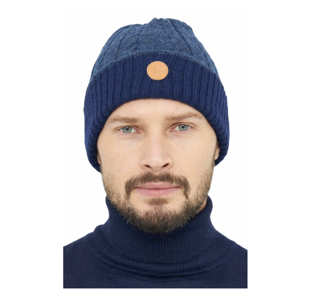 SUAVE Alpakamütze – Blau