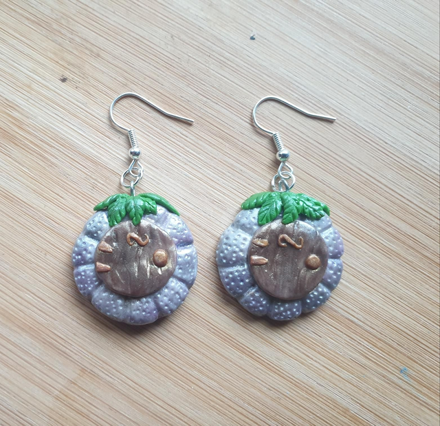 Boucles d'oreilles porte féérique 