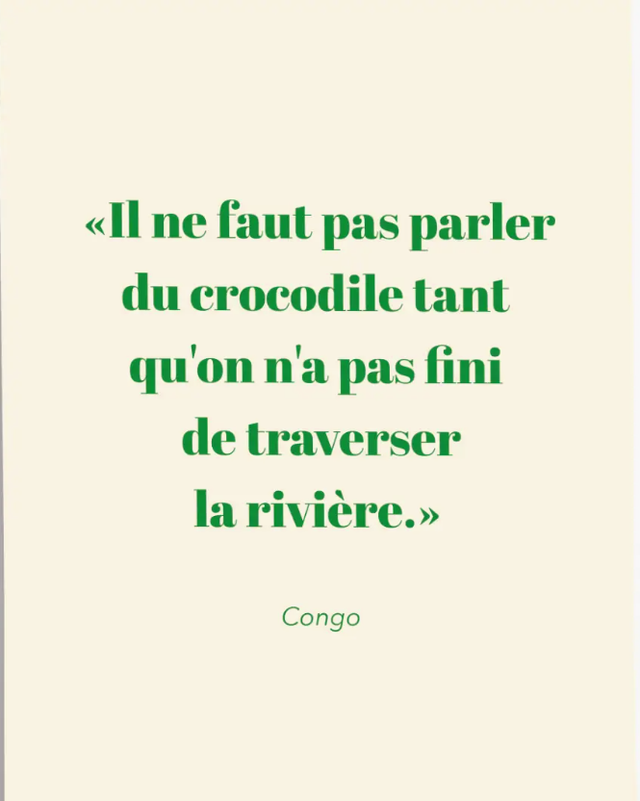 AFFICHE CONGO - A5