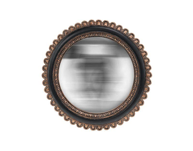 Miroir convexe fleur