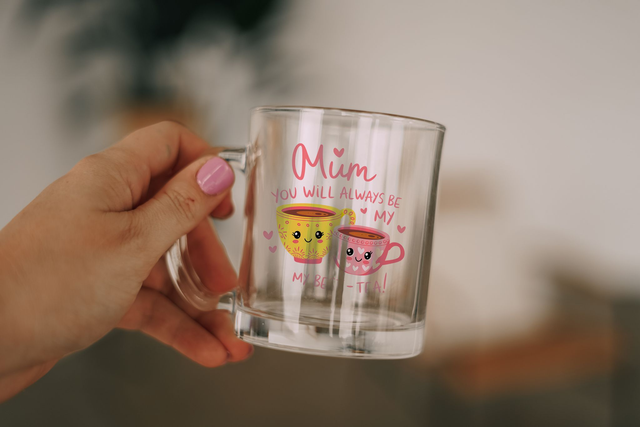 Mum Best-Tea Glass mug