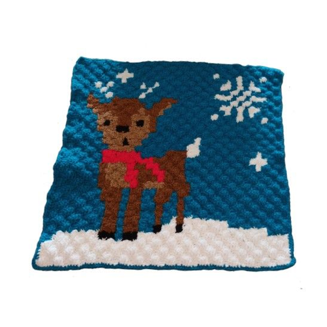 Dekentje Rendier/Winter 