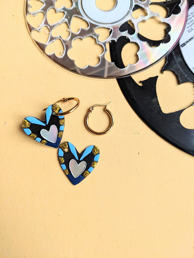 Coeurs (sans créoles) Ozone et ABBA