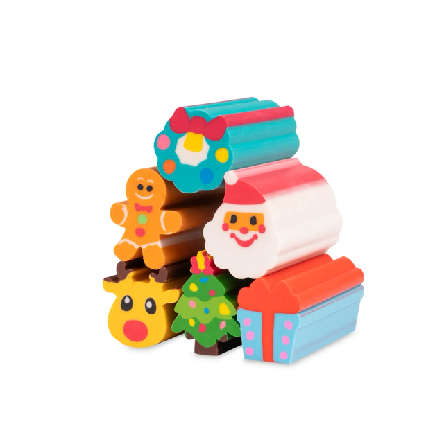 Set gommine da collezione La Fabbrica degli Elfi