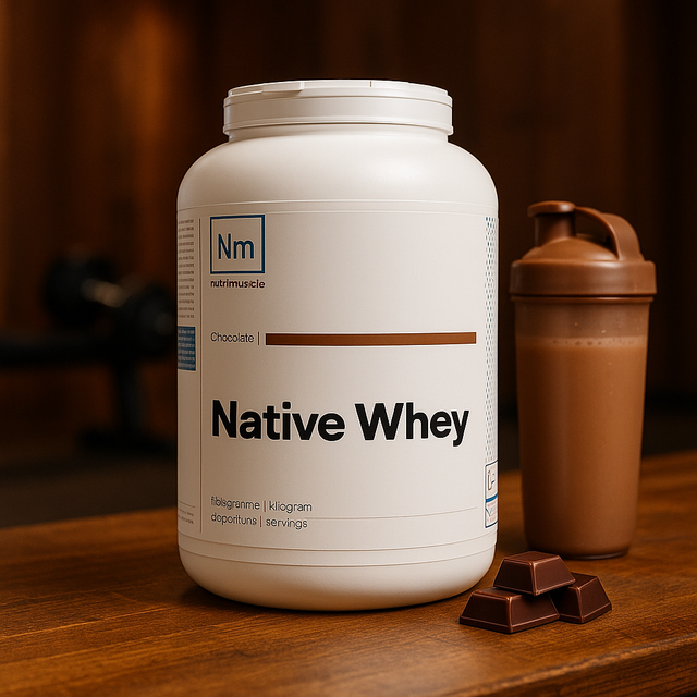 🍫 Native Whey – Nutrimuscle (1 kg / 33 portions)