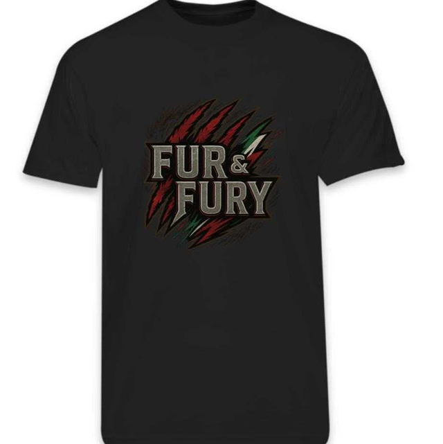 Fur and Fury t-shirt