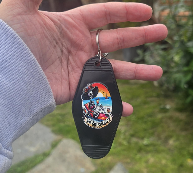 Dead But Still Hot Keyring