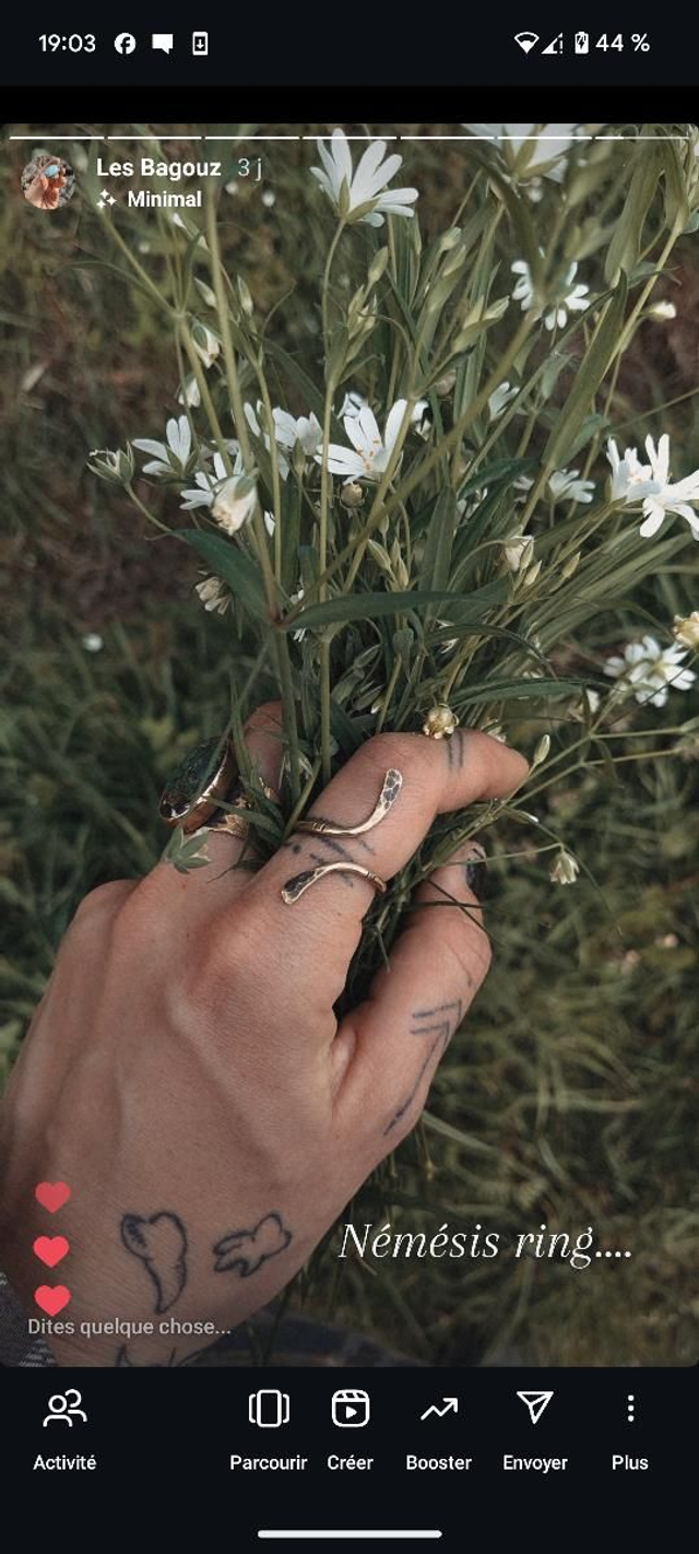 Némésis - bague 