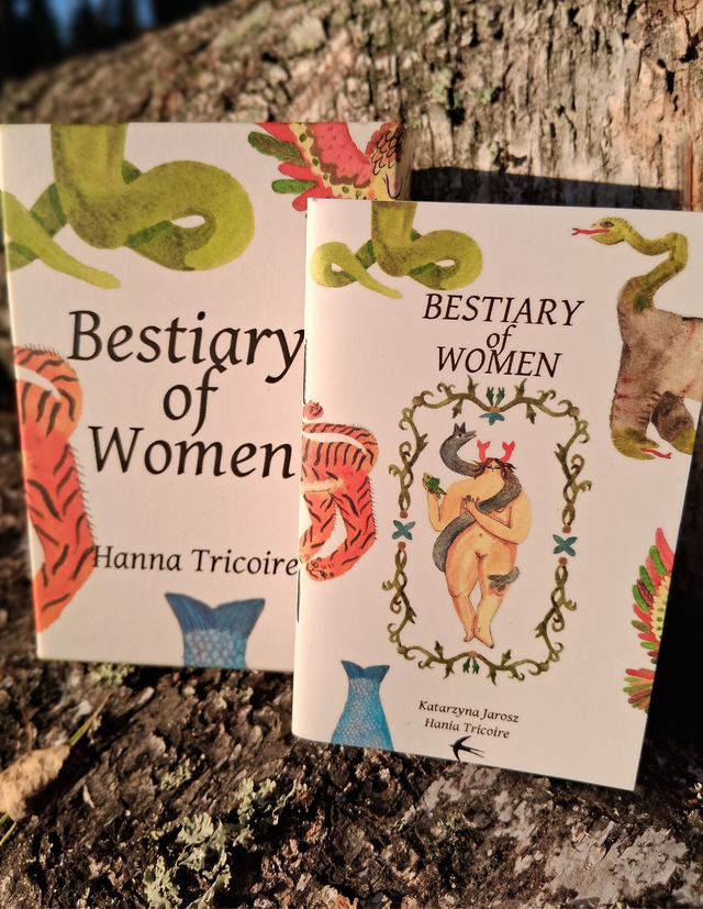 Bestiary of Women Oracle: Goddesses and legendary women from around the world * by Hanna Tricoire