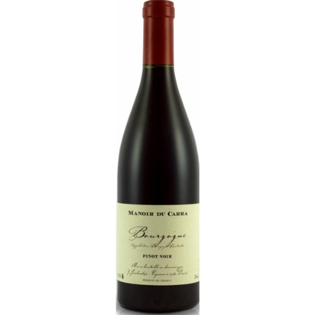 AOP BOURGOGNE - PINOT NOIR - MANOIR DU CARRA RGE 0.75 L 2023