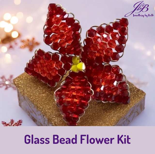 Glass Bead Flower Kit