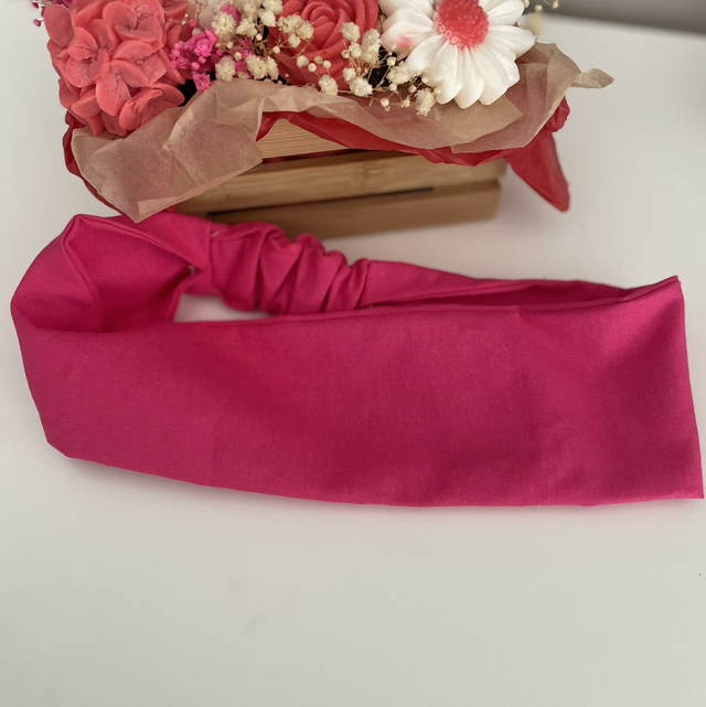 Bandeau fushia 