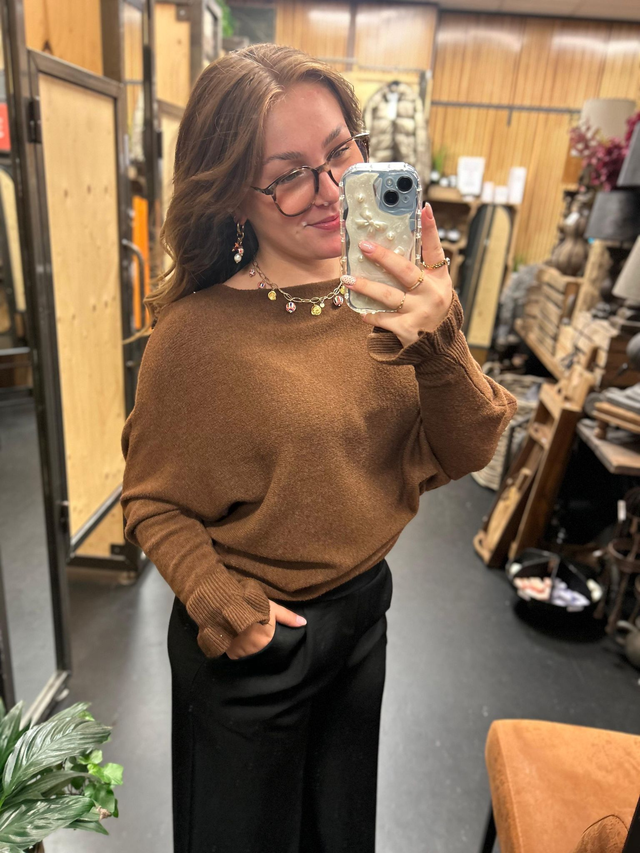 Vleermuistrui met roezel choco