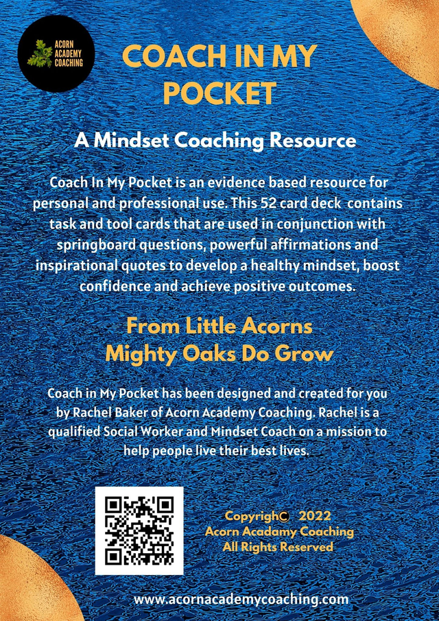 Coach In My Pocket Mindset Card Deck