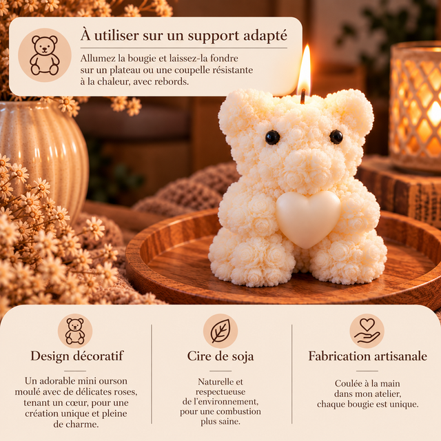 Mini Ours - Petit modèle 50 grammes