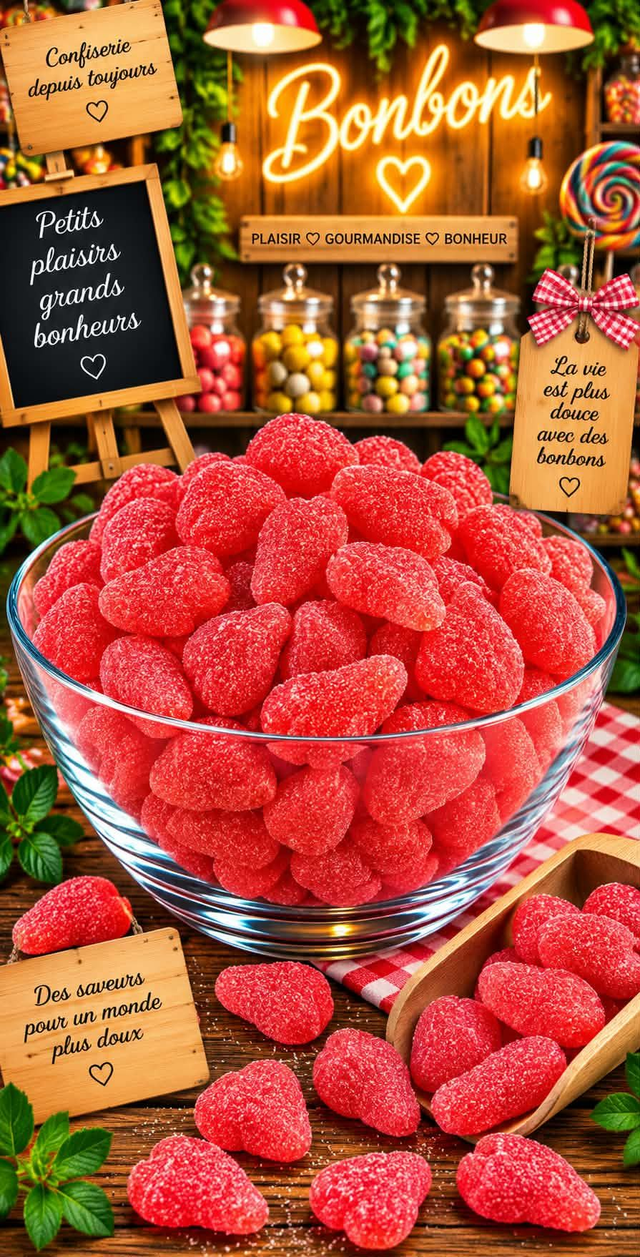 fraise fouettées