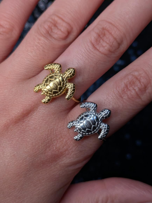 Bague tortue 