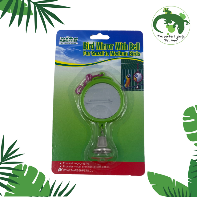 Espejo de Pájaro con Campana