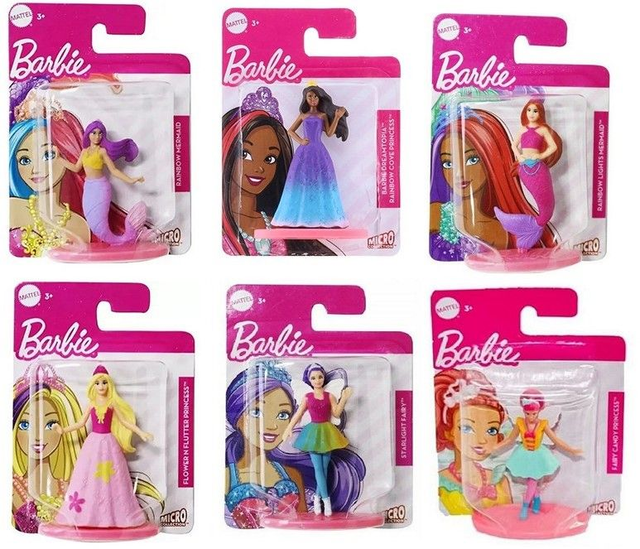 Figurine BARBIE 6 Modèles 11,5 CM
