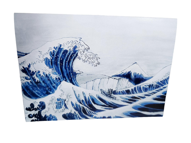 The Great Wave of Kanagawa x5 cards C6