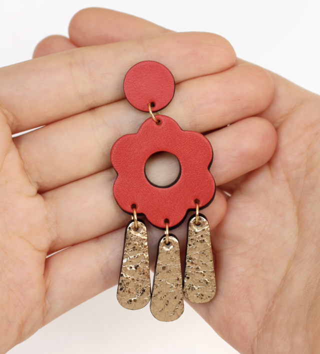 Tara • rouge, doré