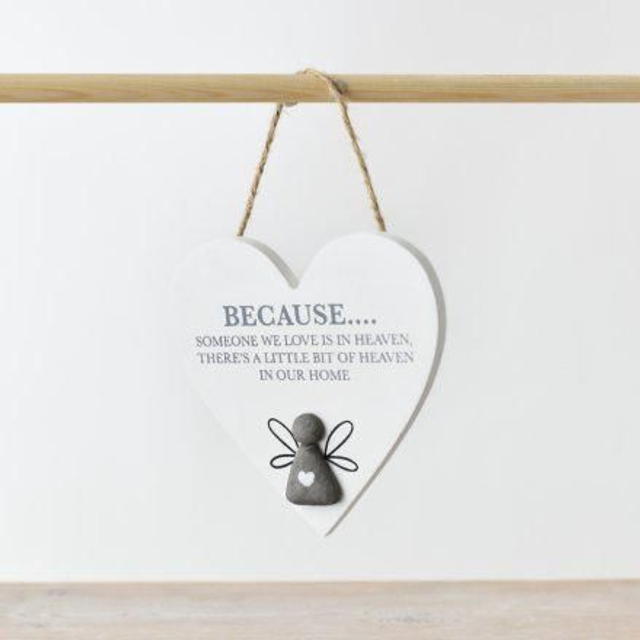 Someone We Love is in Heaven' Pebble Hanger