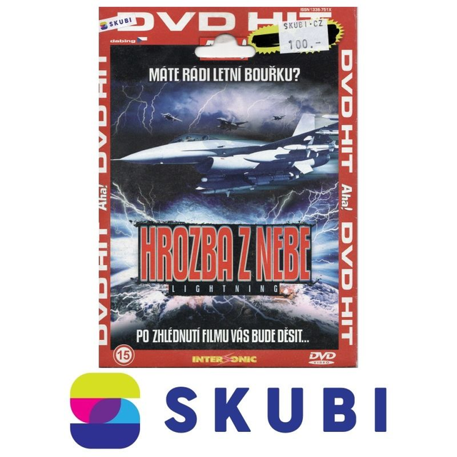 DVD Hrozba z nebe / Lightning - česky, anglicky
