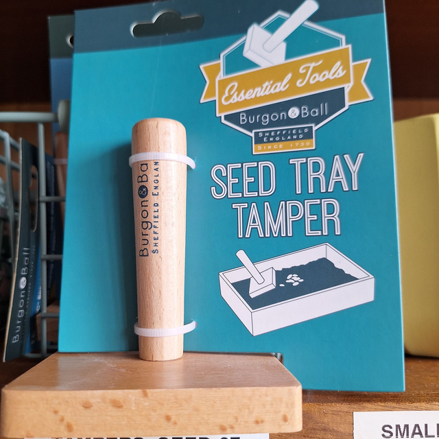Seed tray tamper 8cm square