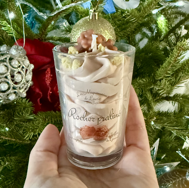 Bougie Rocher Praliné