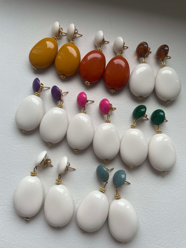 Agathe boucles colorées