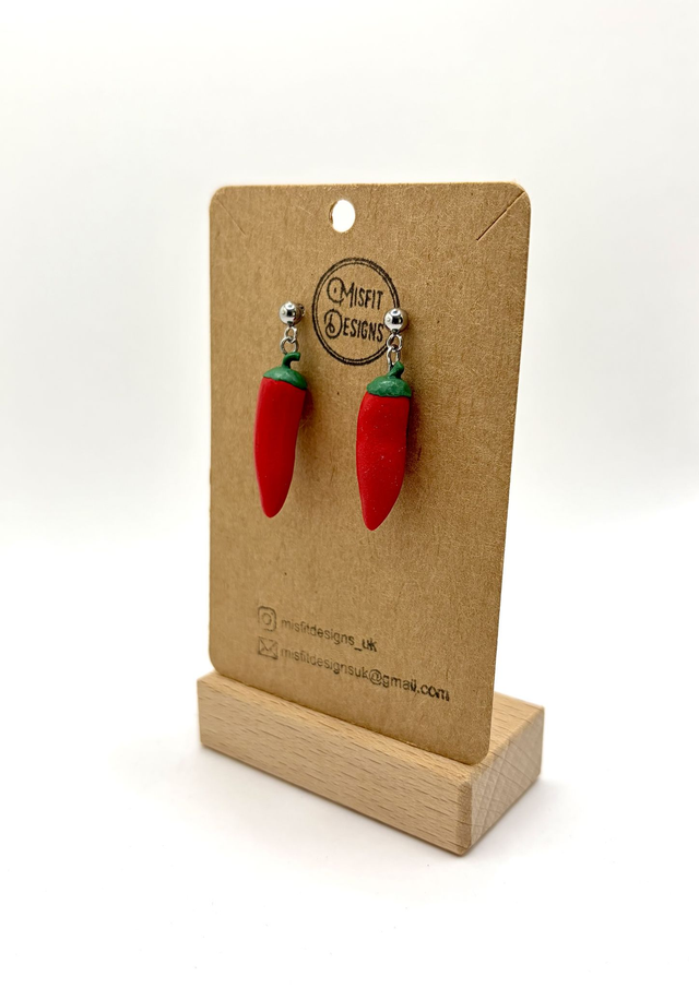 Chilli earrings 