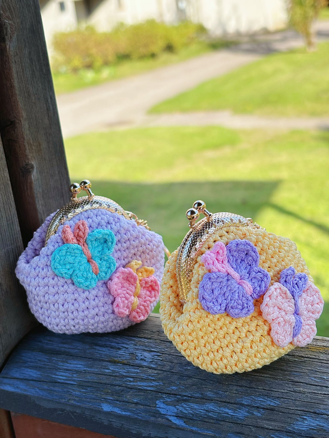 Butterfly Pattern Coin Purse