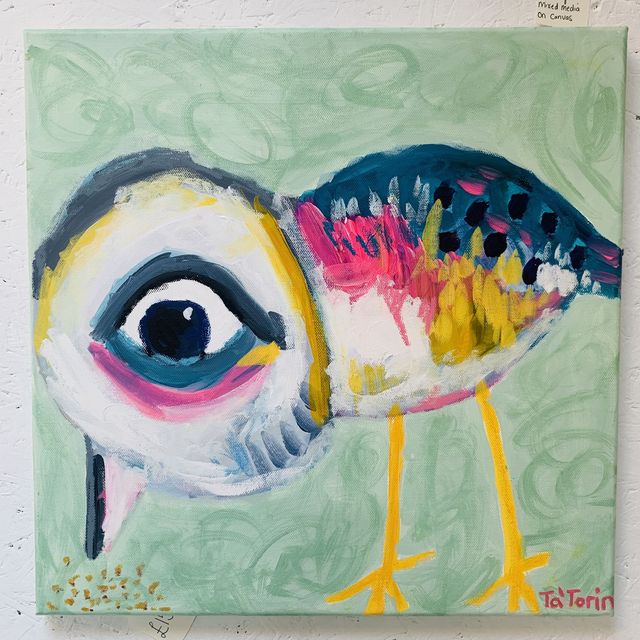 The lovable big head bird