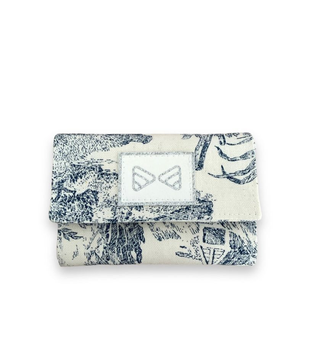 Porte monnaie « Le Romantique » bleu